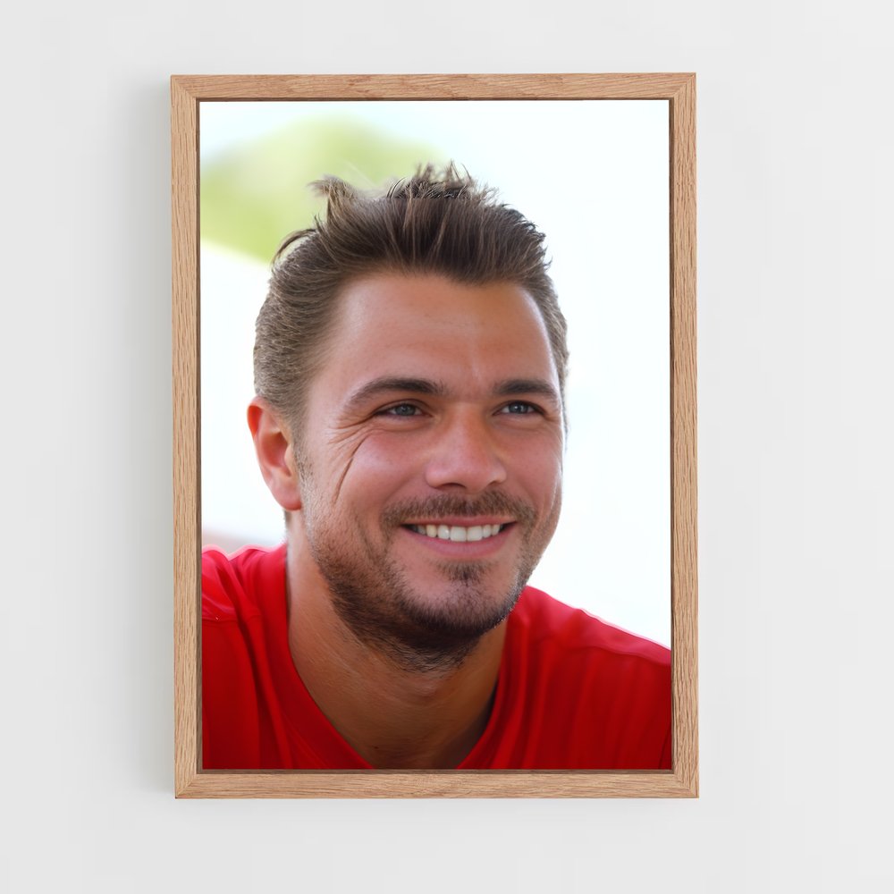 Poster Stan wawrinka bienvenues – affiche Tennis (vue 4)